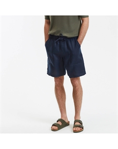 Бермуды из льна синий La redoute collections