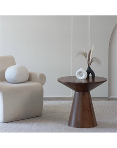 Журнальный стол из массива акации каштановый So'home