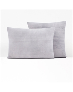 Наволочка 100 переработанный хлопок Zumaia синий Laredoute