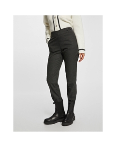 Брюки прямые серый Laredoute