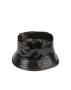 Панама лакированная черный Laredoute