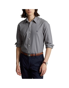 Рубашка прямого кроя серый Polo ralph lauren