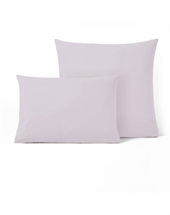 Наволочка детская однотонная из хлопчатобумажной ткани Scenario фиолетовый Laredoute