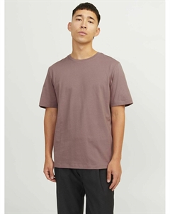 Футболка с круглым вырезом из биохлопка розовый Laredoute