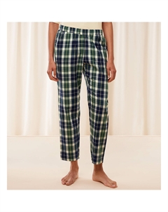 Пижамные штаны из хлопка Mix Match синий Laredoute