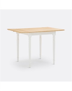 Стол кухонный раскладной на 2 Alvina белый Laredoute