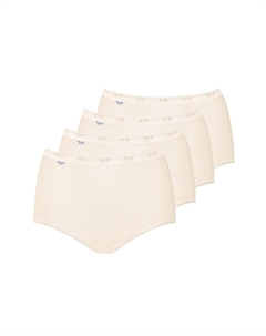 Комплект трусов-слипов Basic три штуки одна бесплатно розовый Sloggi