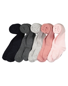 Комплект из 5 однотонных колготок La Redoute разноцветный La redoute collections