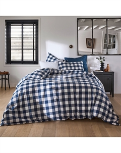 Пододеяльник из хлопка Aveiro синий La redoute interieurs