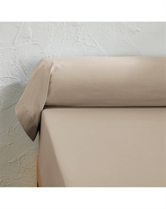 Наволочка для кроватного валика из хлопковой перкали Scenario бежевый Laredoute