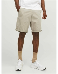 Шорты прямые Bowie бежевый Jack & jones