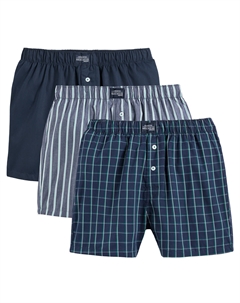 Комплект из трех трусов La Redoute синий La redoute collections