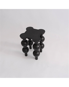 Столик из керамики в форме молекулы черный So'home