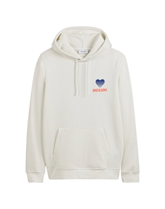 Худи с капюшоном с логотипом сердце бежевый Only & sons