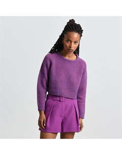 Джемпер укороченный с круглым вырезом другие Laredoute