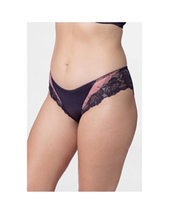 Трусы-слипы из кружева Prairie фиолетовый Laredoute