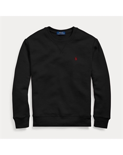 Свитшот из смешанного хлопка под мольтон черный Polo ralph lauren