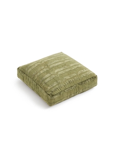 Напольная подушка из жаккарда Kira зеленый La redoute interieurs