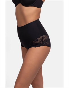 Трусики утягивающие с высокой посадкой Brigitte черный Laredoute