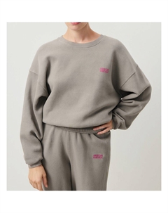 Худи с круглым вырезом IZUBIRD серый Laredoute