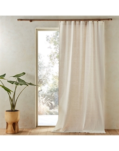 Штора из льна и хлопка Aaja белый Am.pm.