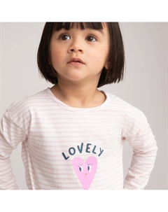 Комплект из четырех футболок с длинными рукавами разноцветный La redoute collections