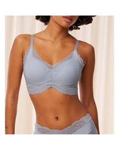 Бюстгальтер Lift Smart без косточек синий Triumph