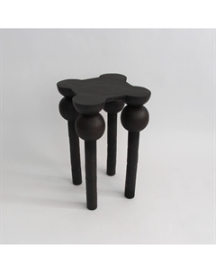 Столик из керамики в форме молекул черный So'home