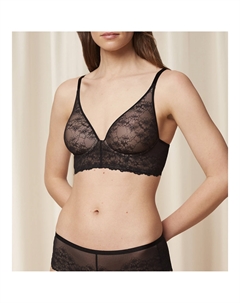 Бюстгальтер Bright Spotlight без косточек черный Triumph