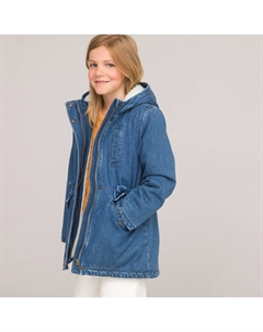 Парка зимняя 3-14 лет синий Laredoute