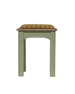 Табурет с мягким сидением  зеленый Laredoute