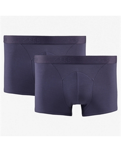 Комплект из двух трусов-боксеров ever soft синий Laredoute