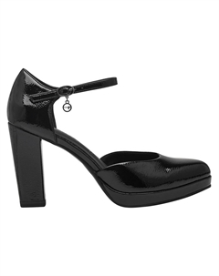 Туфли-лодочки с ремешками черный Laredoute