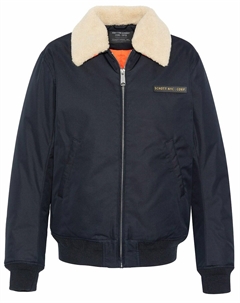 Куртка-пилот со съемным воротником B52X синий Laredoute