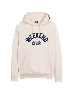 Свитшот с капюшоном бежевый Laredoute