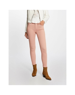 Джинсы слим с эффектом стрейч розовый Laredoute