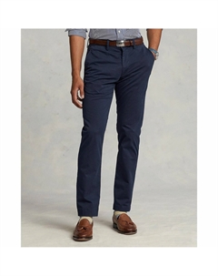 Брюки чинос узкие стрейч с эффектом осветления фиолетовый Polo ralph lauren