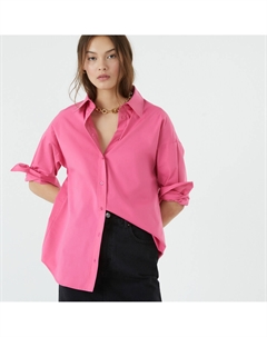 Рубашка-туника оверсайз Signature APOLLINE розовый Laredoute