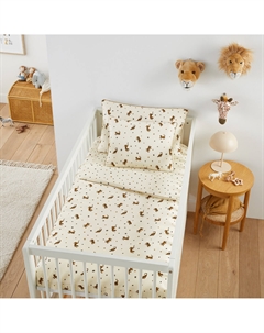 Пододеяльник детский 50 переработанный хлопок Tigris другие La redoute interieurs