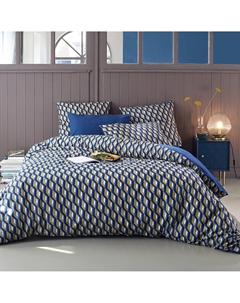Пододеяльник из хлопковой перкали Milano синий La redoute interieurs
