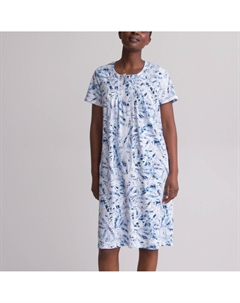 Ночная рубашка с принтом и короткими рукавами другие Laredoute