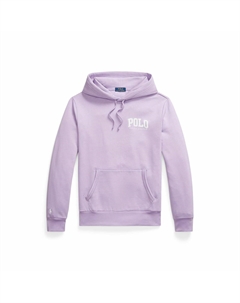 Худи из флиса с капюшоном розовый Laredoute