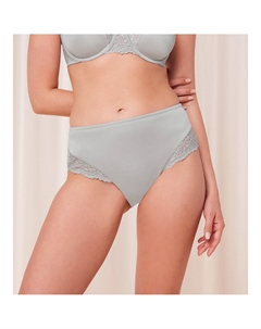 Трусы с высокой посадкой Ladyform Soft серый Laredoute