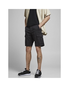 Шорты карго Joe черный Jack & jones