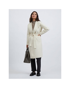 Пальто длинное белый Laredoute