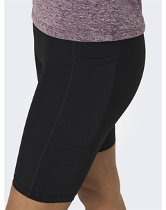 Шорты тренировочные с высокой посадкой Jana черный Only play