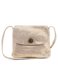 Сумка из кожи Totally Royal широкая золотистый Laredoute