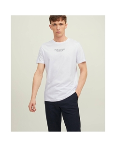 Футболка с круглым вырезом белый Jack & jones