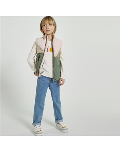 Куртка стеганая без рукавов зеленый La redoute collections