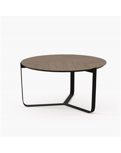 Журнальный стол из шпона ореха каштановый So'home